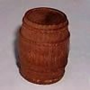 Walnut Barrel 15x17mm (10)